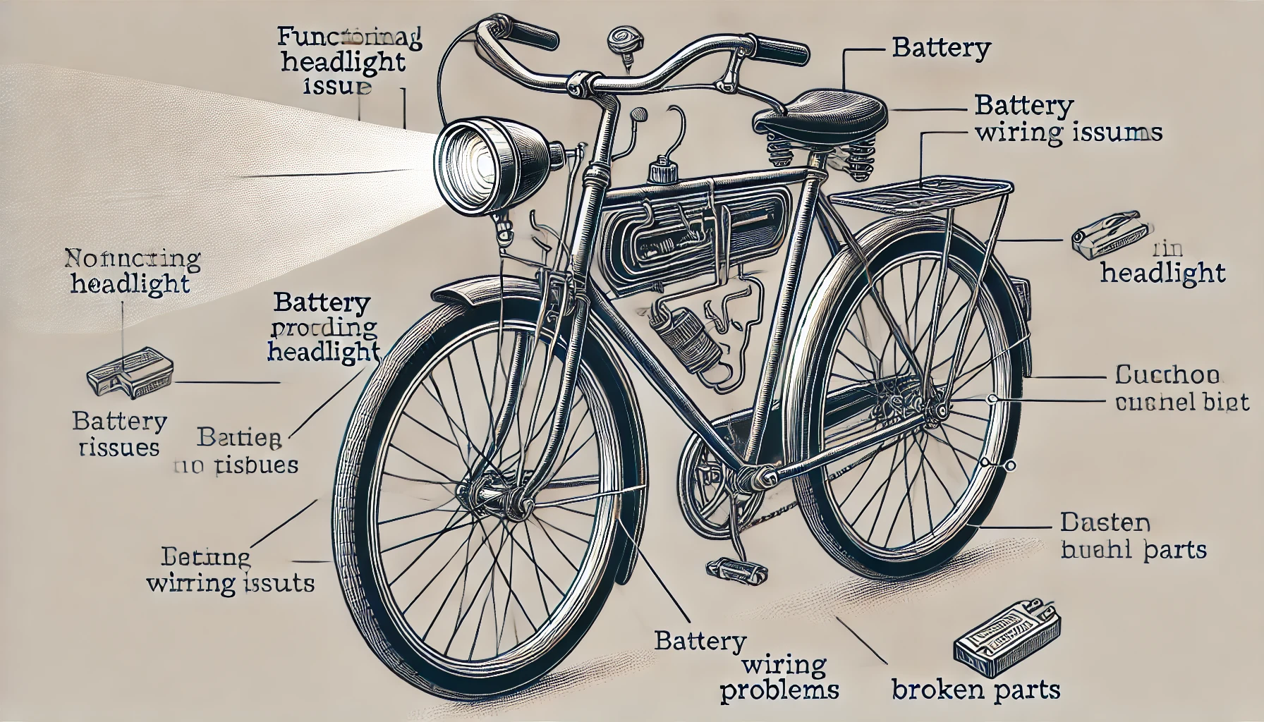 自転車のライトがつかない原因と修理代の相場を徹底解説