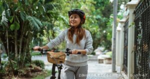 2.8kmを自転車で走ると時間はどれくらいかかる?