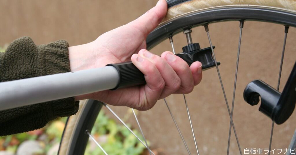 自転車の空気入れは電動と手動、どっちが主流？