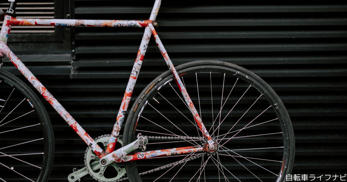 自転車のステッカーのお湯を使った剥がし方は？