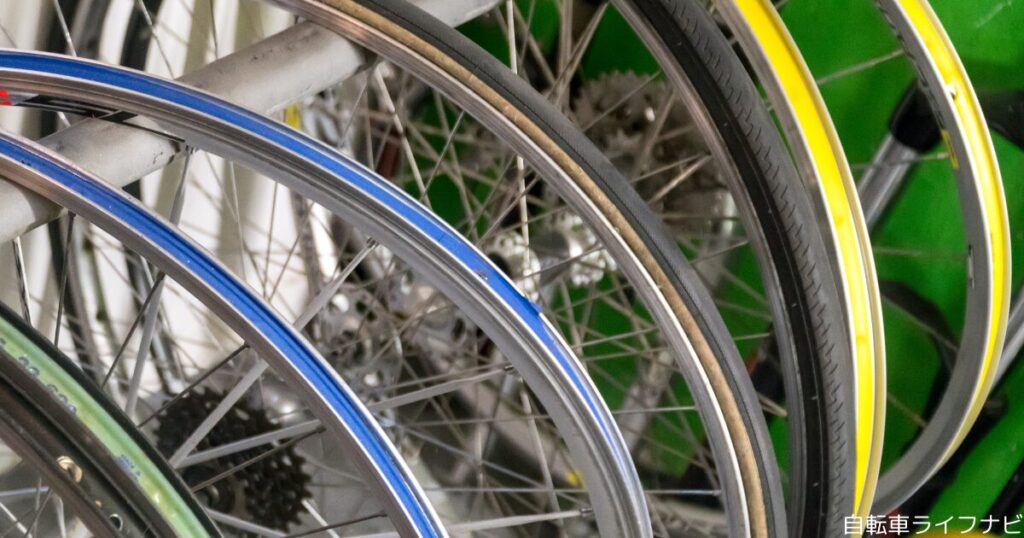 自転車のリム掃除に100均商品は使える？