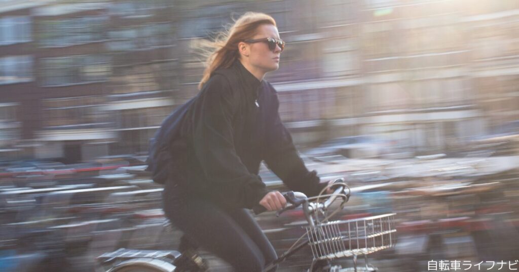 自転車で7km移動する場合の所要時間は？