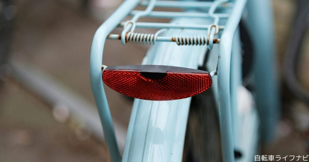 自転車の荷台に荷物を積む時のゴムの付け方は？
