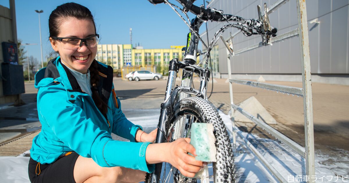 自転車の洗車で洗剤の代用に使えるものは？