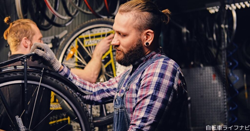 自転車のタイヤのビードが外れる時の対処法は？
