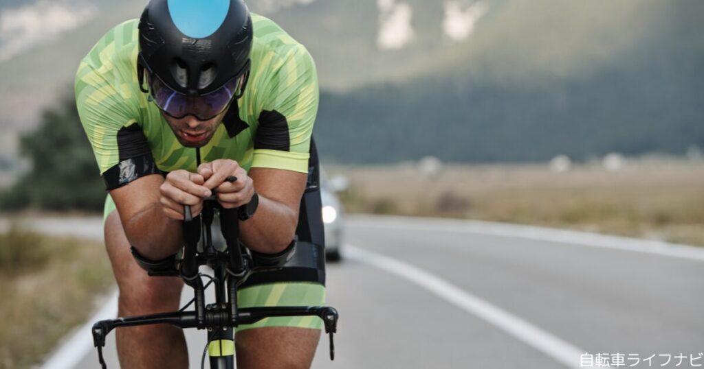 トライアスロンの自転車の平均速度は？