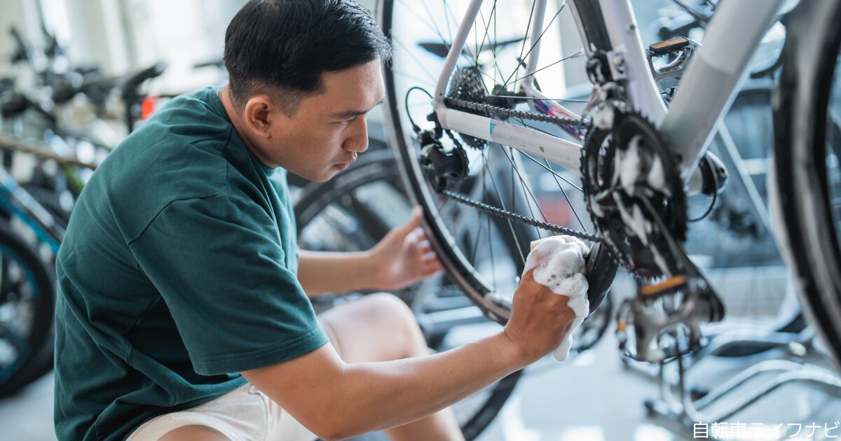 自転車のリム掃除に100均商品は使える？