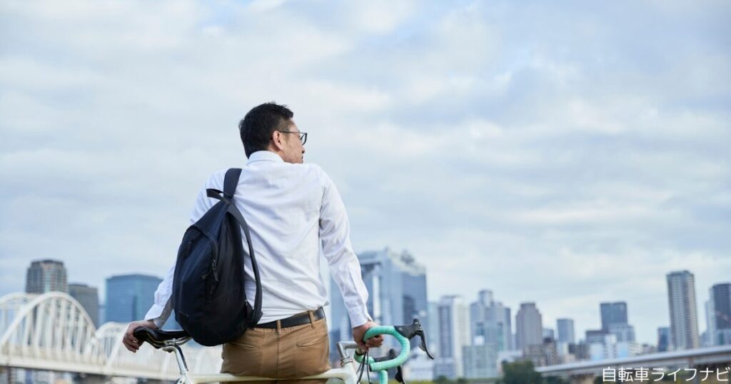自転車で8kmの距離を走行した場合の所要時間は？