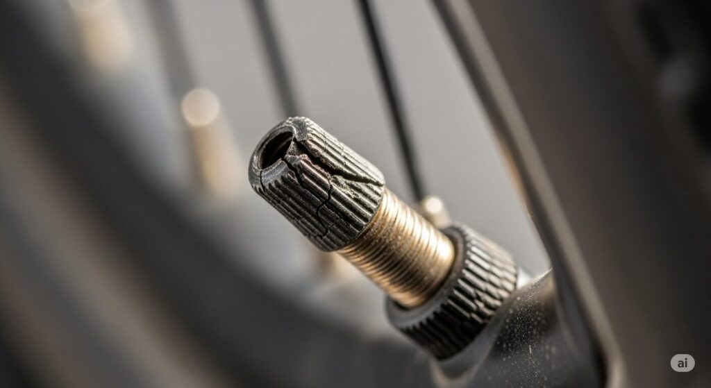 自転車のパンク修理をしたのに空気が抜ける原因は?