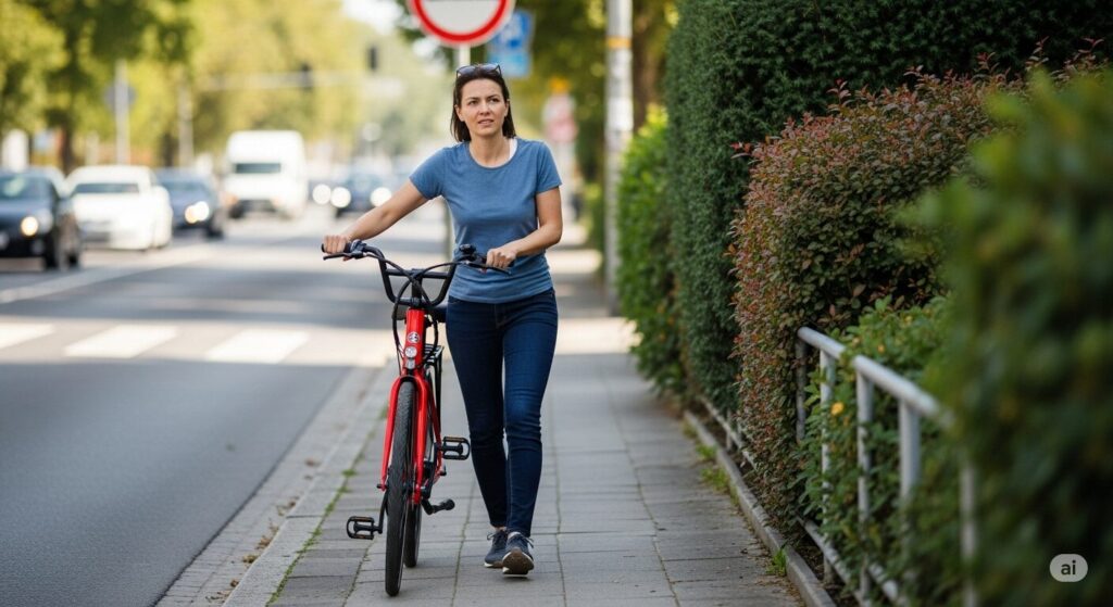 電動自転車は押し歩きすると重い？