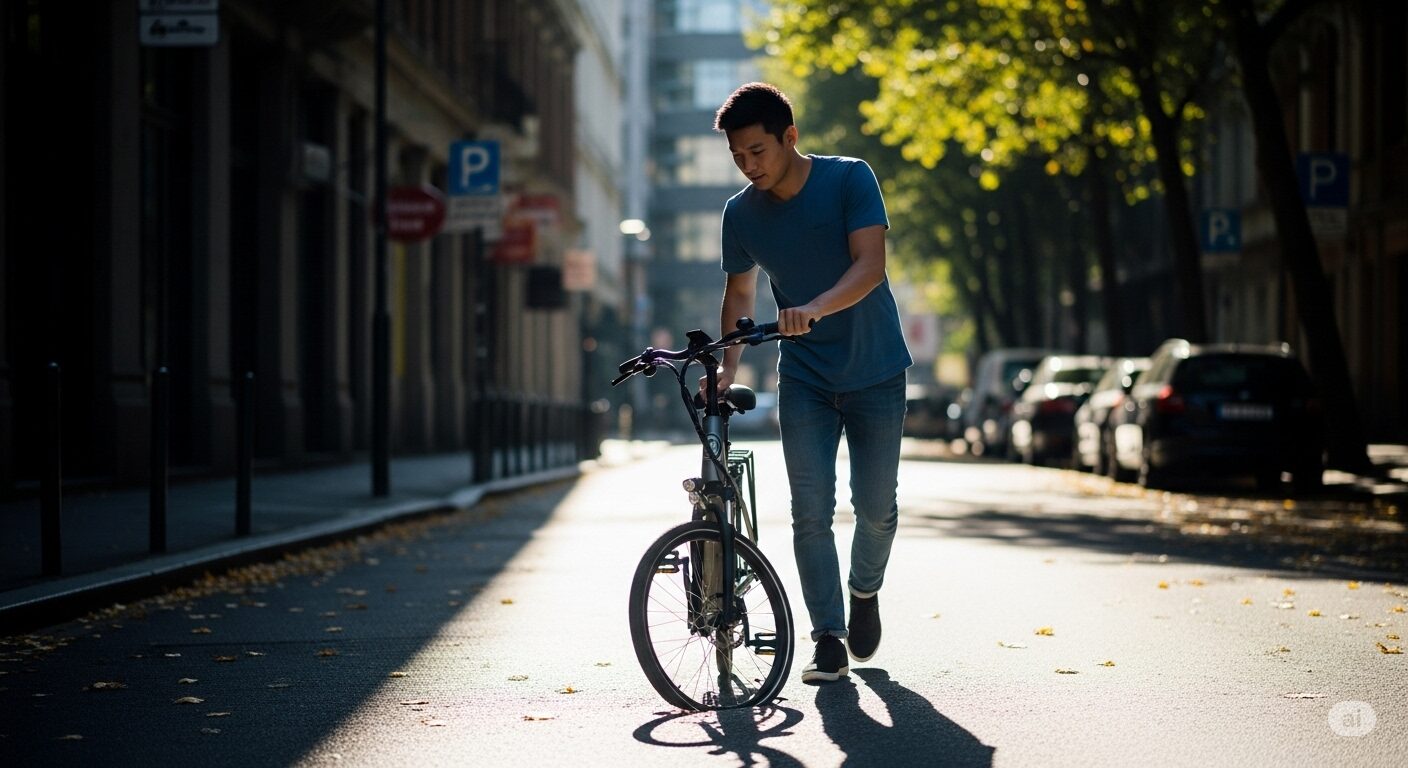 電動自転車がパンクした時に押して歩くのは問題ない？