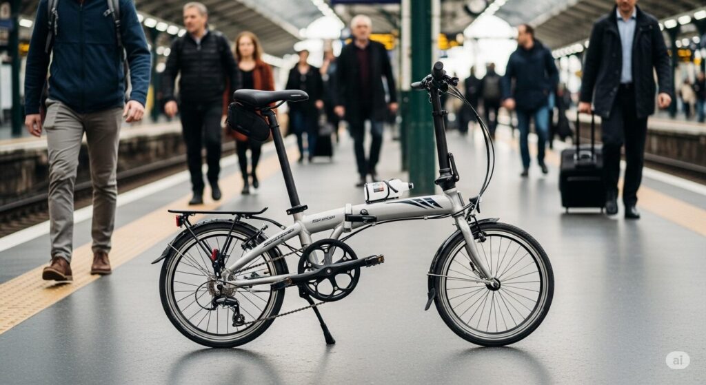 タイヤの小さい自転車はしんどい?