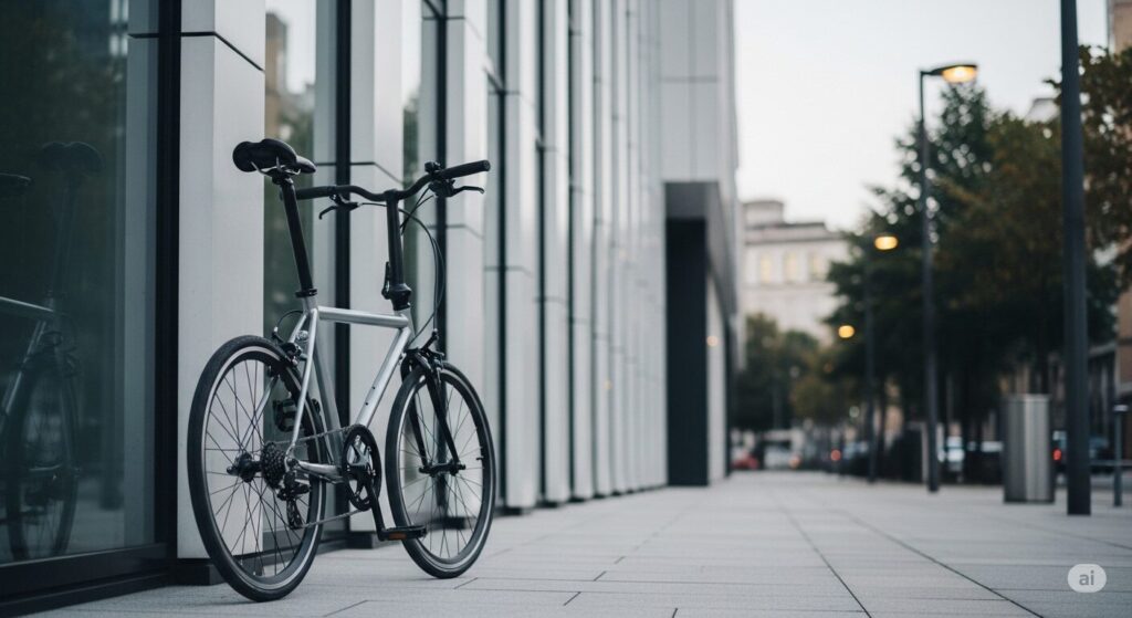 タイヤの小さい自転車はしんどい?
