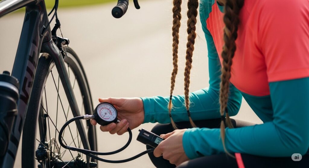 自転車のタイヤの膨らみはどうすれば直る?