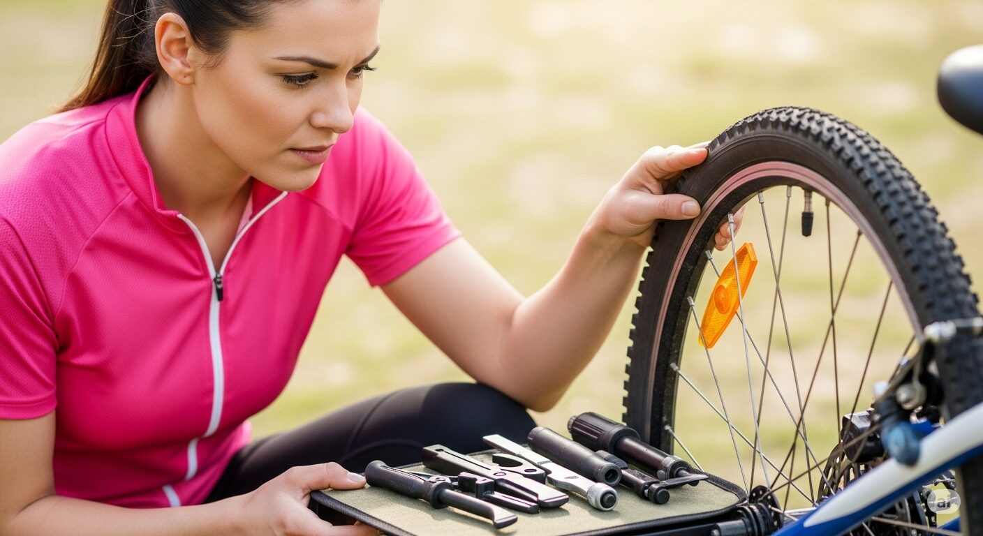 自転車のタイヤの膨らみはどうすれば直る？