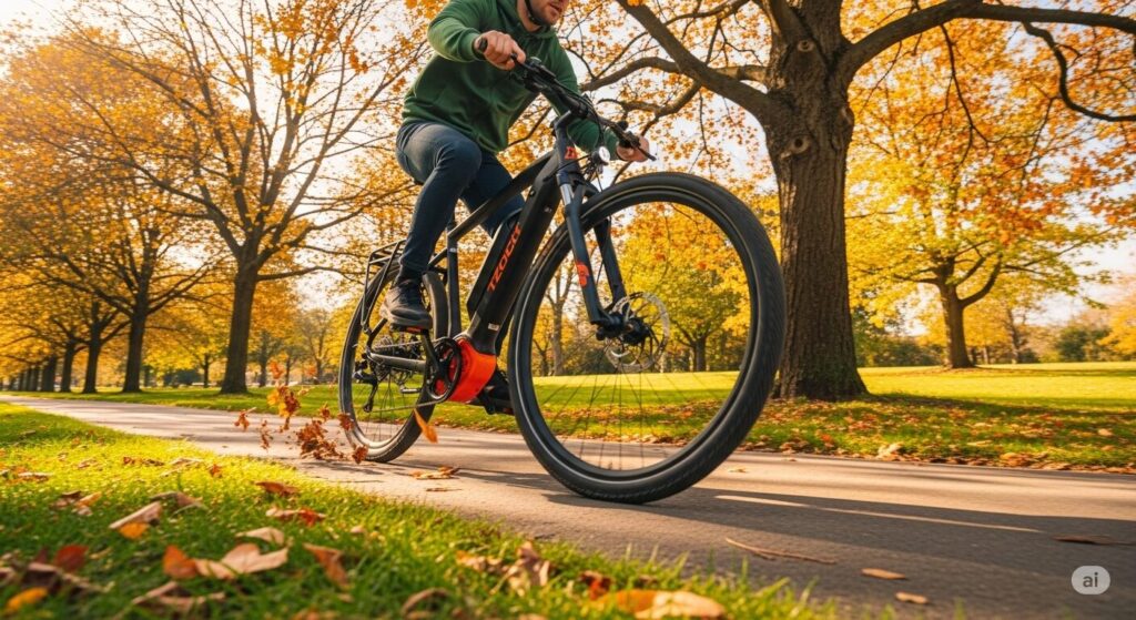 電動自転車を30分漕いだ時の消費カロリーは?