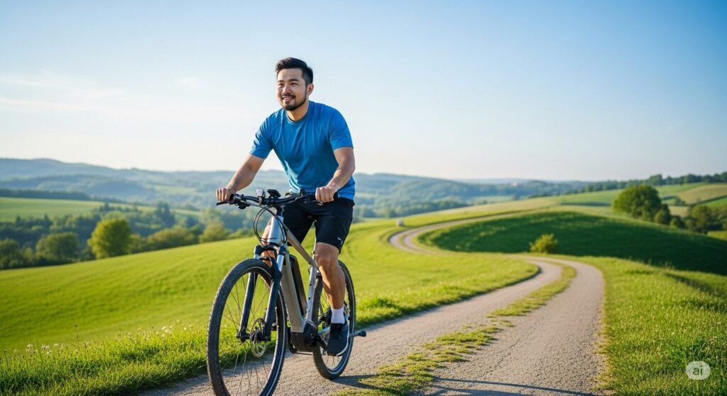 電動自転車を30分漕いだ時の消費カロリーは?