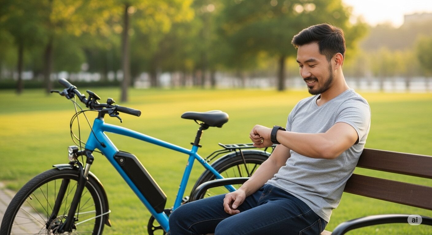 電動自転車を30分漕いだ時の消費カロリーは？