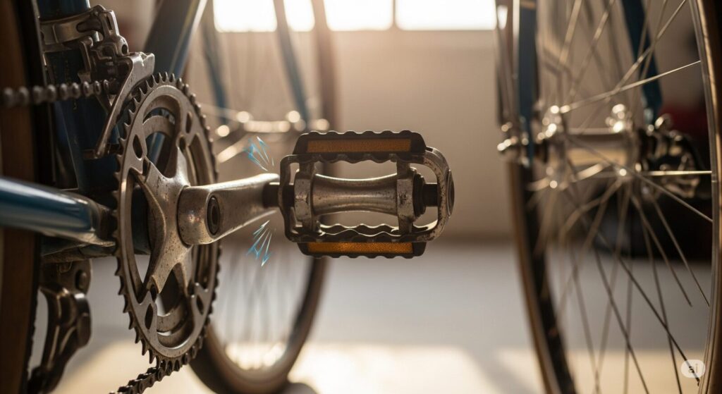 自転車 ペダル 異 音 キーキー