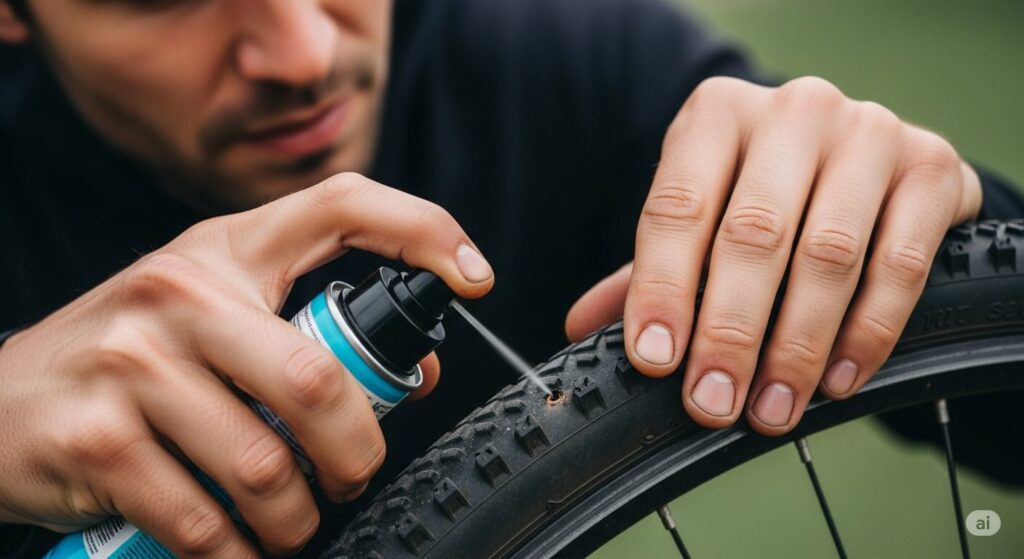 自転車のパンク修理剤のデメリットは?