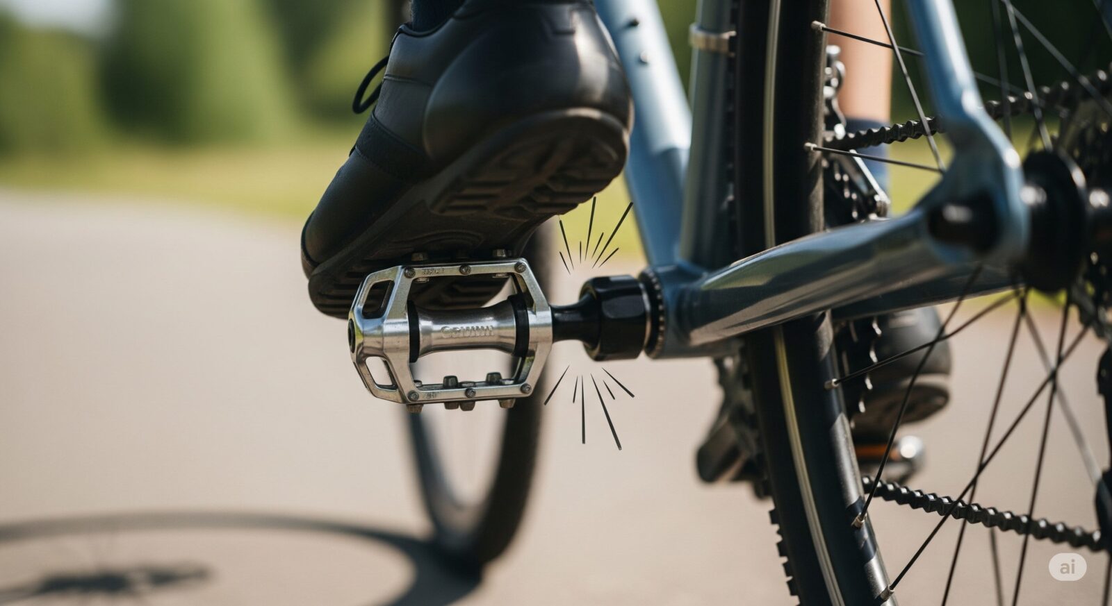 自転車 ペダル 異 音 キーキー