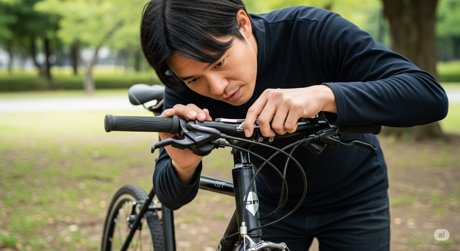 【緊急】クロスバイクのブレーキレバーがゆるい原因と対処法