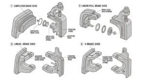 ブレーキシューの種類と特徴を理解しよう