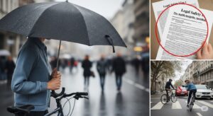 自転車で傘をスマートに持ち運ぶ！ホルダーなしの快適アイデア