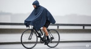 自転車で傘をスマートに持ち運ぶ！ホルダーなしの快適アイデア