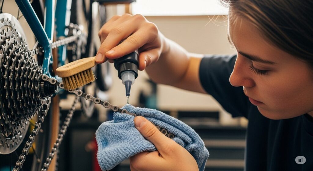 自転車のチェーンが外れるのを防ぐには?