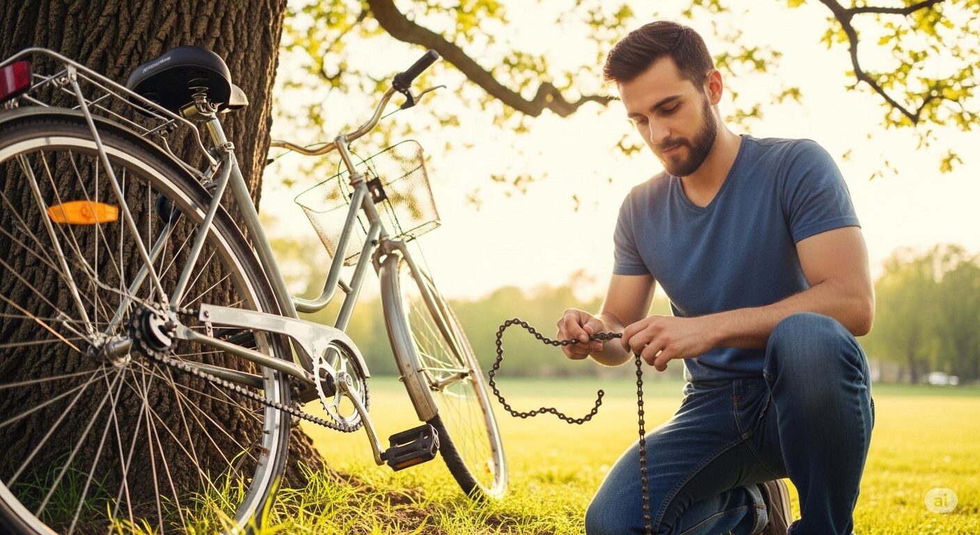 自転車のチェーンが外れた！自分でできる簡単な治し方