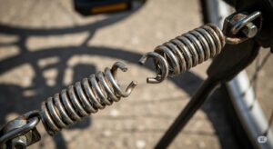 自転車スタンドのバネは100均で直せる？代用品と交換方法
