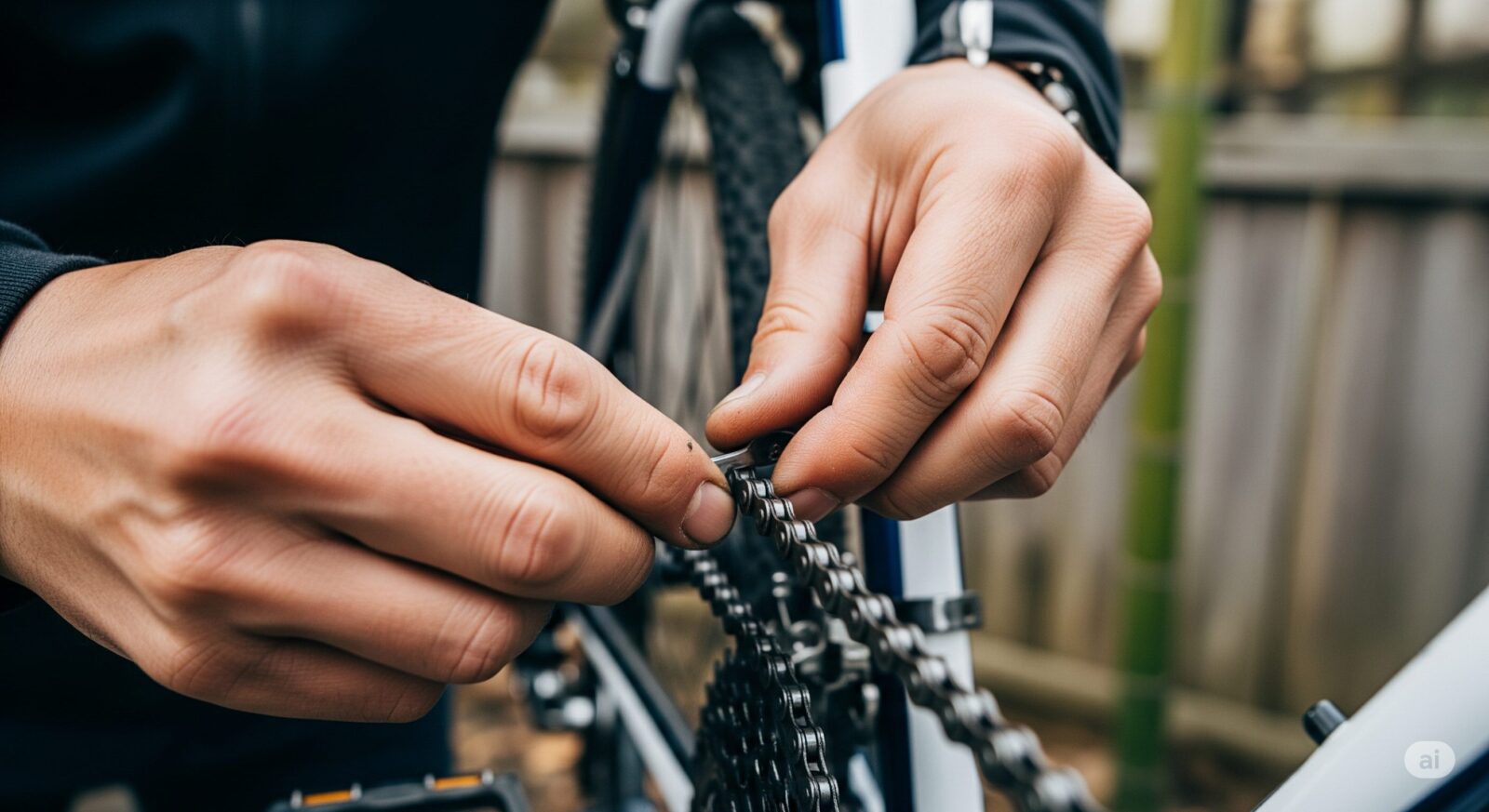 クロスバイクのチェーンのたるみの直し方！自分で秒速解決