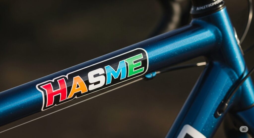 自転車の名前シール、100均で賢く準備!
