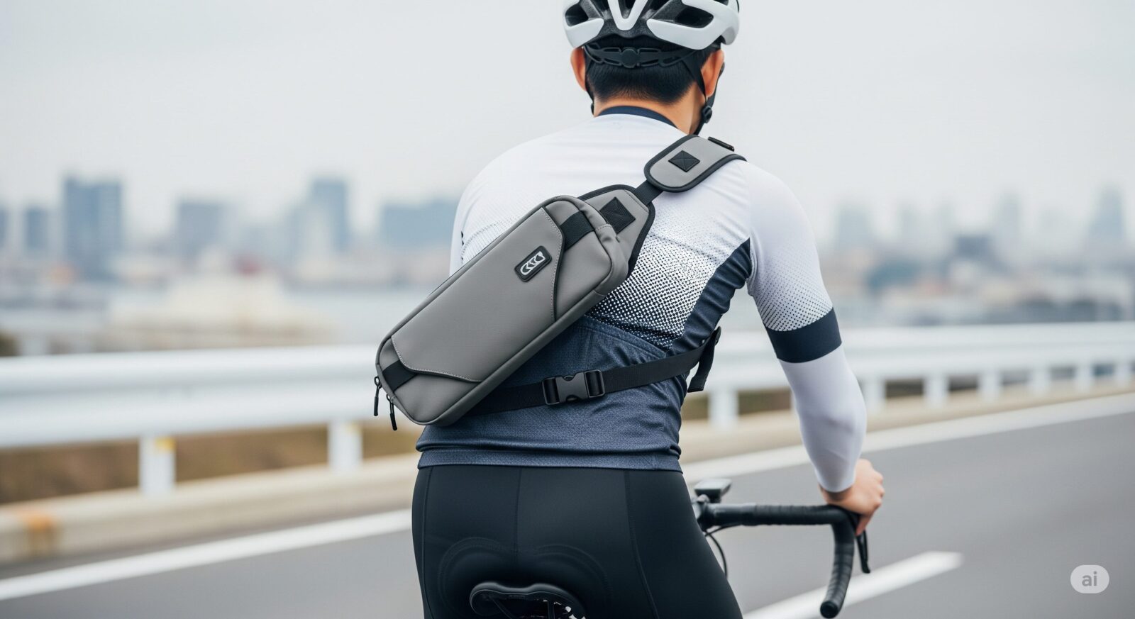 ロードバイクでサコッシュがずれない！驚くほど快適になる3つの秘策