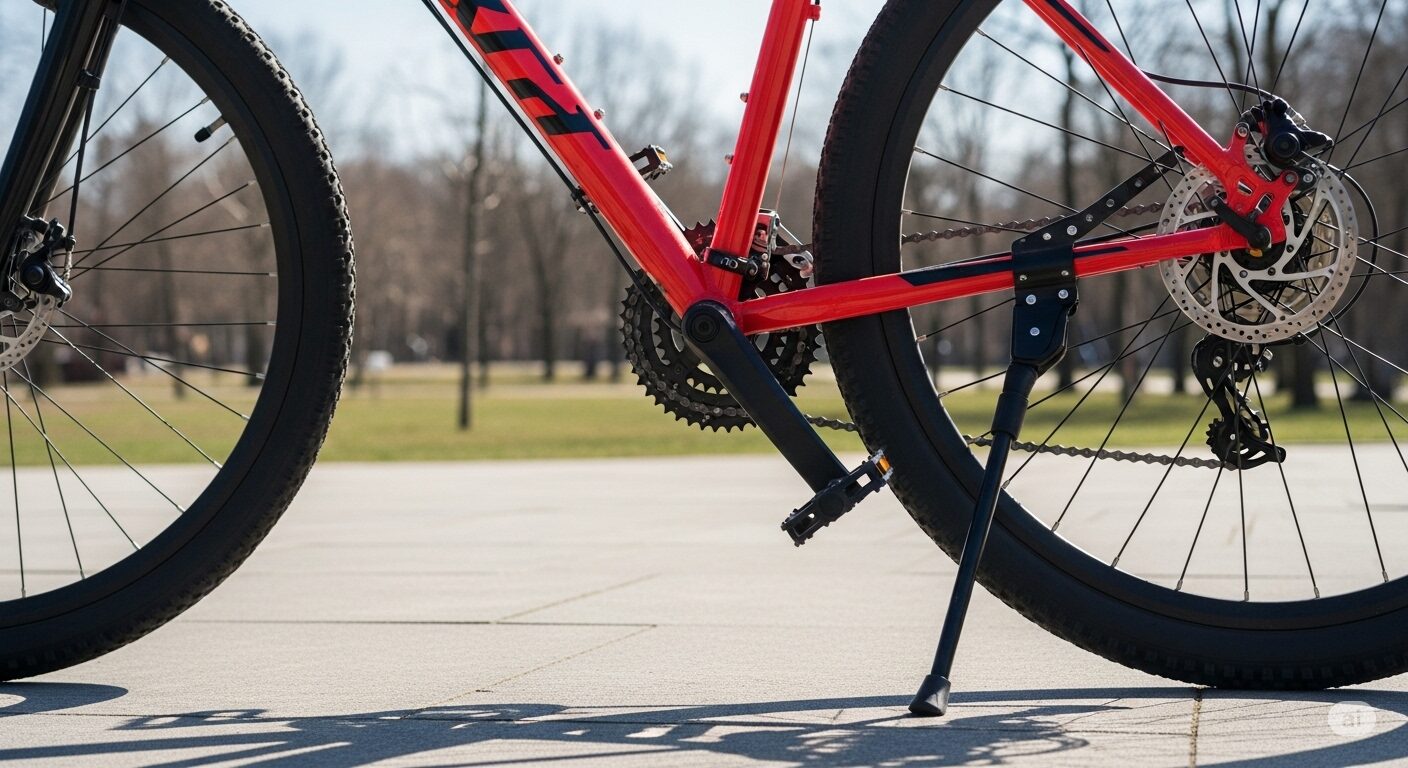 自転車スタンドが下がらない原因と自分でできる直し方