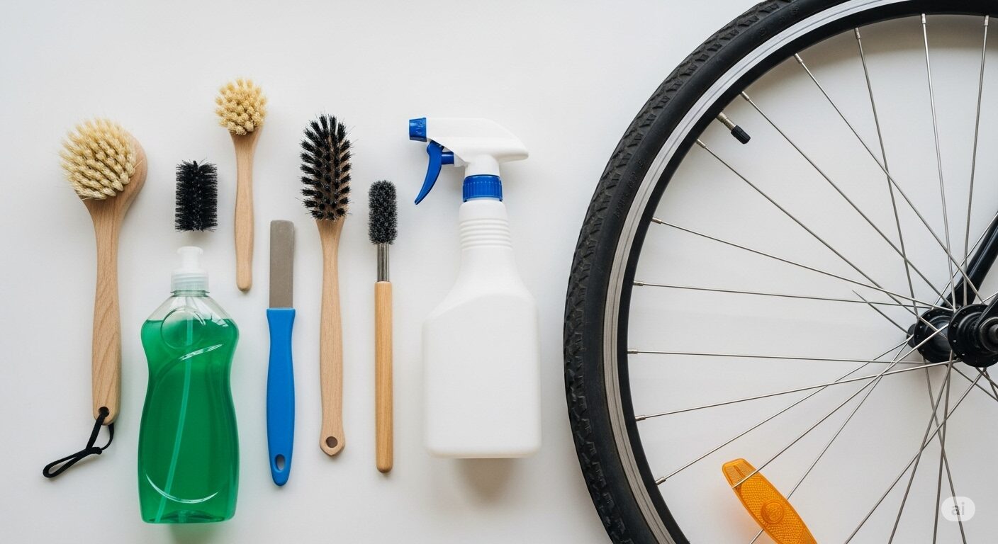 自転車チェーンの掃除は100均と中性洗剤で！洗浄方法