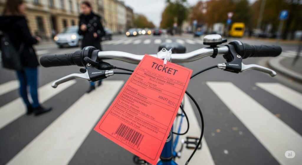 自転車の違反にいきなり赤切符?よくある疑問と対処法