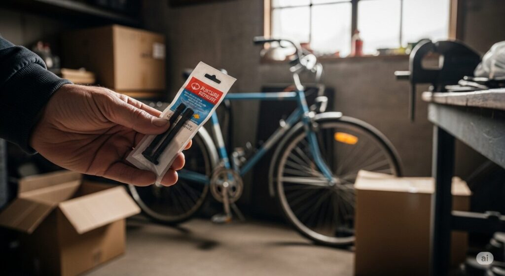 自転車のパンク修理剤!パッチ・スプレー・100均を比較