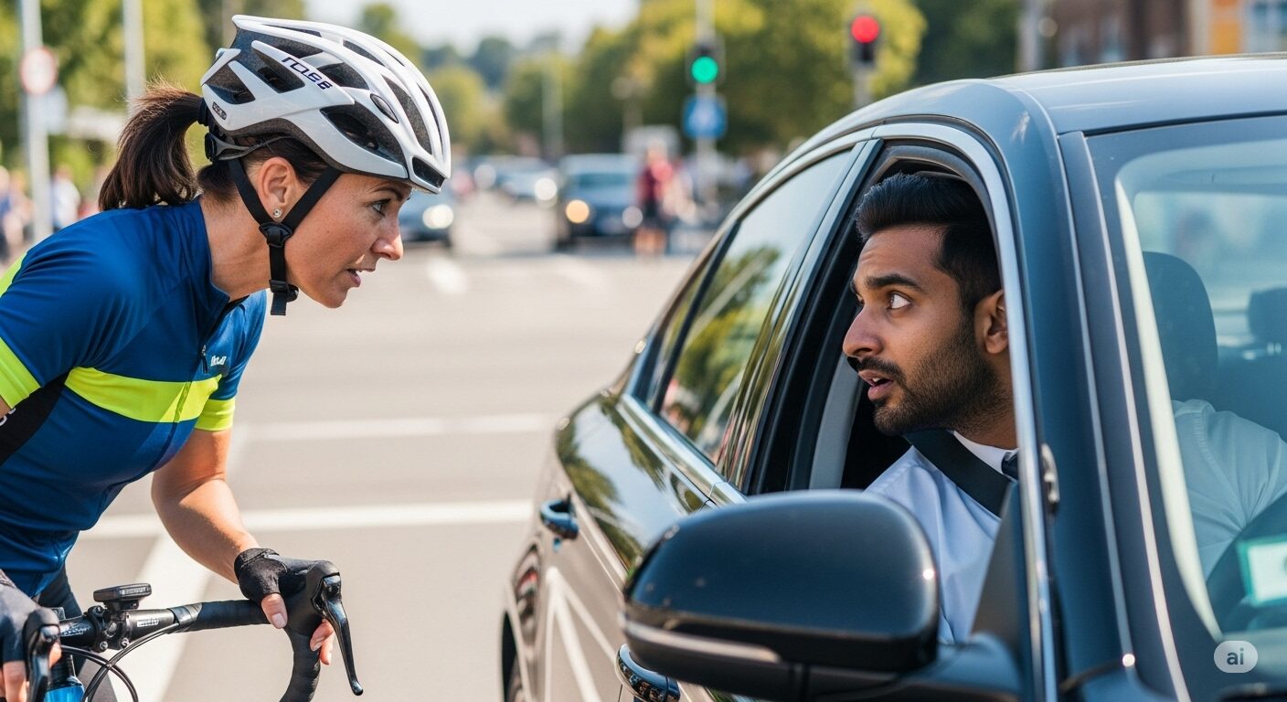 自転車の追い越しでウインカーは必要？交通ルールを徹底解説