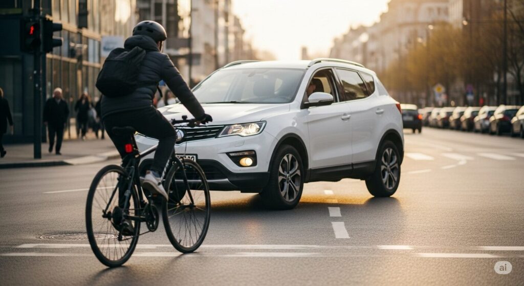 自転車の追い越しでウインカーは必要?交通ルールを徹底解説