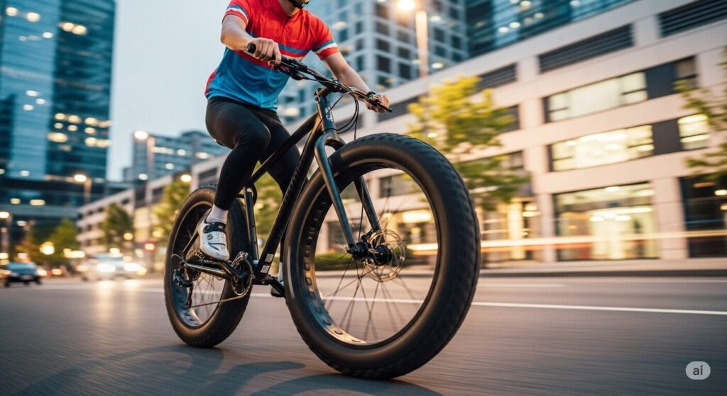 激安！自転車の極太タイヤで見た目も走りも変わる