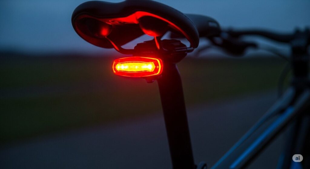 自転車のテールライトの点滅がうざい!迷惑?道交法違反?