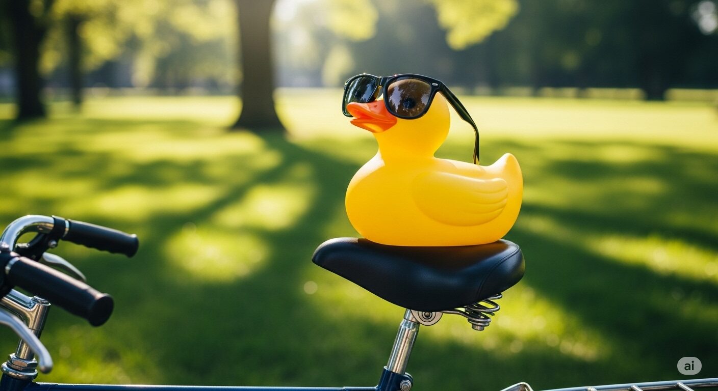 自転車のアヒルのサングラスの付け方！選び方から注意点まで