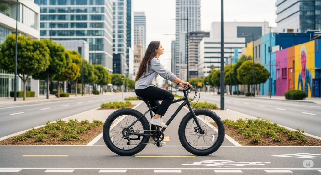 自転車はタイヤが太いやつで決まり！ママチャリのメリットも解説！