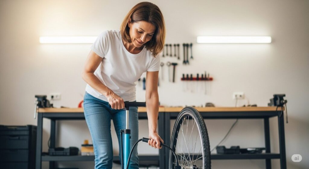 自転車の空気を入れるところから空気が抜ける原因と対処法を徹底解説