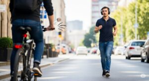 自転車のベルを鳴らしても歩行者がどかない！どうすればいい？