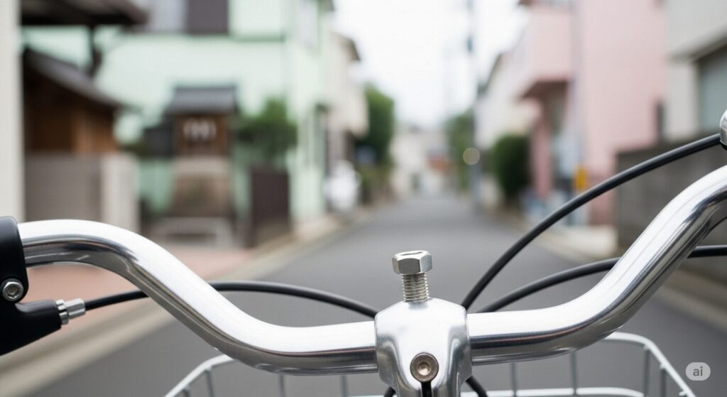 もしかして調整できないタイプ?まず自転車のハンドル種類を確認しよう