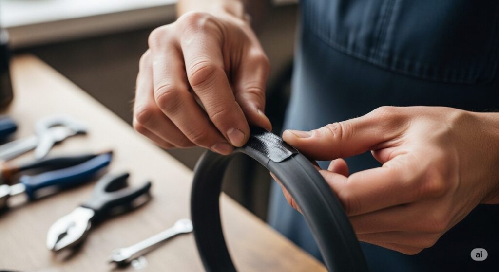 自転車のパンク修理の時間と出張料金の目安