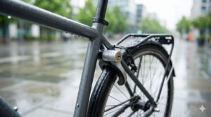 自転車 鍵 ささらない 雨